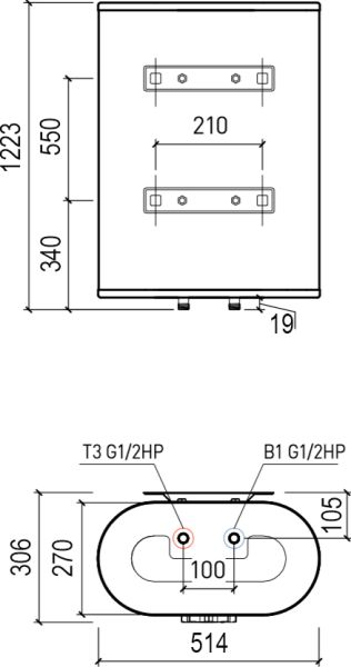 Водонагреватель Thermex Victory 100 V