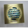 Трап 10х10х50 Бронза  Прямой выход GANZER TD001