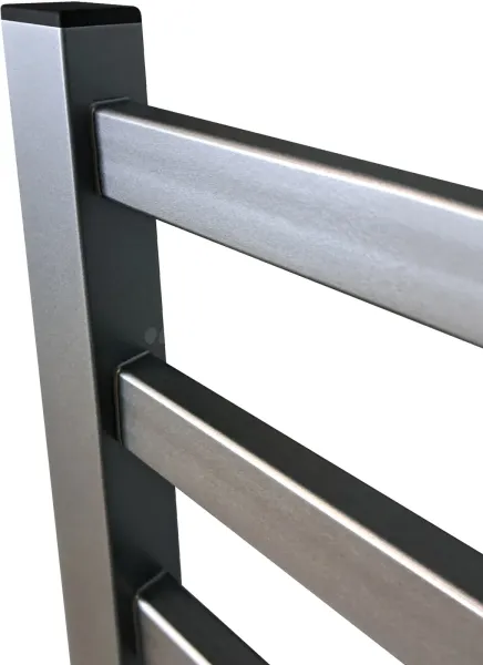 Полотенцесушитель Oktava Slim 3 80/50 Graphite Metallic (таймер, универсальное подключение: левый/правый)