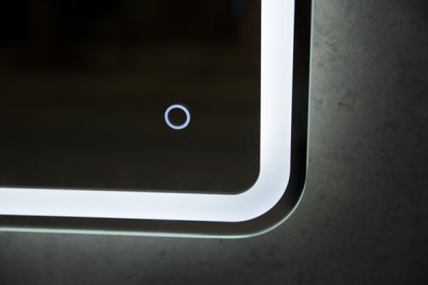 Зеркало с встроенным светильником и сенсорным выключателем SPC-MAR-600-800-LED-TCH, 12W, 220-240V BelBagno