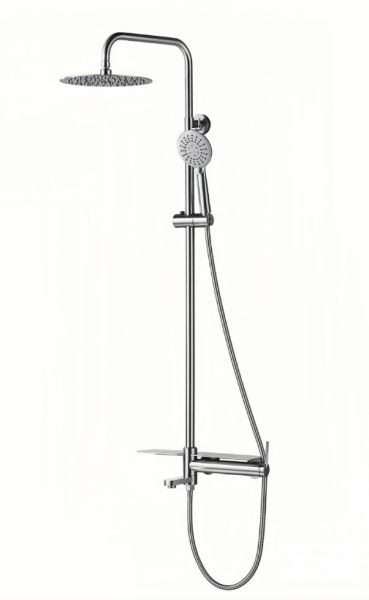 Душевая стойка ETNA со смесителем и изливом ETN-VSCM-IN  BelBagno