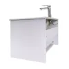 Тумба-умывальник Муром-80П белый матовый с рак. COMFORTY 80E