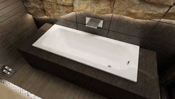 Стальная ванна Kaldewei SANIFORM PLUS Mod.372-1, размер 1600*750*410, alpine white, без ножек