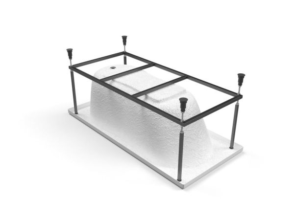 NIKE Рама для ванны Nike-150 NEW метал. в комплекте со сборочным пакетом Cersanit