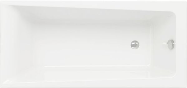 LORENA Ванна прямоугольная 150*70 ультра белый без ножек  Cersanit