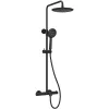 Душевая система Sancos Game SC3001MB, термостатическая, цвет черный матовый