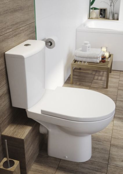 NATURE Сиденье дюропласт Микролифт 37,8*44,2 Cersanit