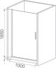 Душевая дверь в нишу  PANDORA DR-100-C-CH  6мм