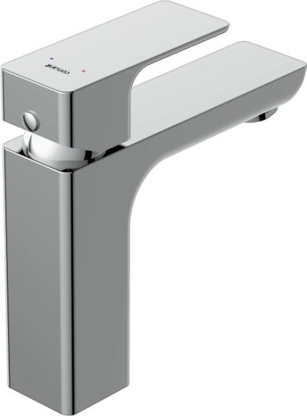 Смеситель для раковины Cersanit GEO, сливной гарнитур, 63039