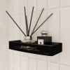 Optima Home  Полка,черная  SHE10SBi44