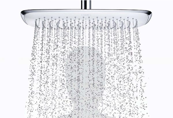 PuraVida Верний душ 400 мм белый хром