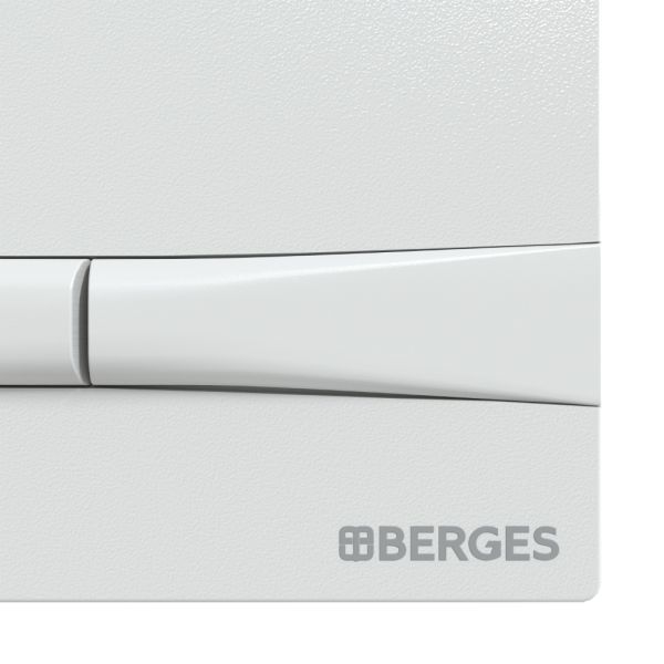 Кнопка F1 (Frame) белая, для инсталляции NOVUM  040051 BERGES