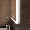 Зеркало Demure LED 915x685 с подогревом и часами ЗЛП229