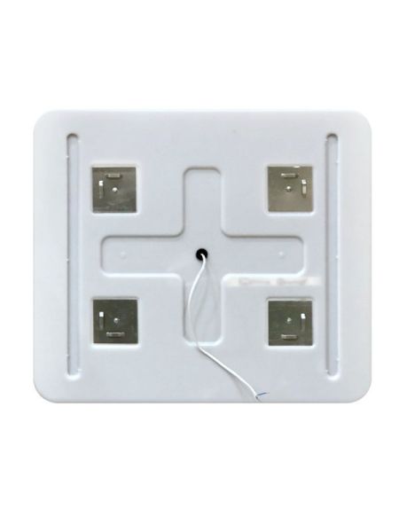 Зеркало SPC-MAR-800-800-LED-BTN, 12W, 220-240V, 800x30x800 Belbagno