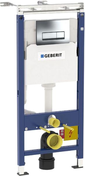 Монтажный элемент Geberit Duofix для подвесного унитаза, 112 см, сDelta 12 см, смывная клавиша Delta51