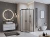 Душевой уголок UNO-195-P-2-90-C-NERO BelBagno
