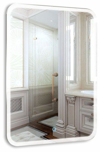 Зеркало Glamour LED 685x915,  с сенсором ЗЛП42