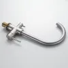 Смеситель для кухни Shevanik S128L с подключением фильтра питьевой воды, сатин