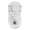 SFERA-TOR Чаша унитаза подвесного безободкового, смыв TORNADO BB046CH-TOR+Сиденье ,Soft close BB870SC BelBagno