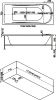Акриловая ванна BAS Атланта 170х70х45