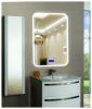 Зеркало Glamour LED 685х915 с сенсором и часами ЗЛП172