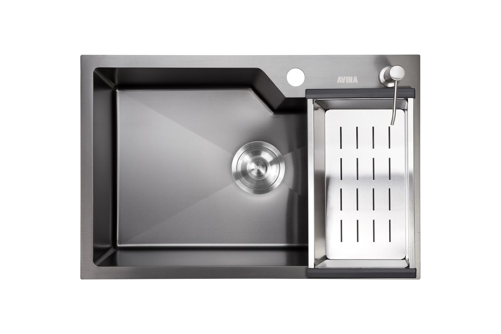 КУХОННАЯ МОЙКА AVINA  HM6543  ЧЕРНАЯ