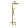 Душевая система с термостатическим смесителем Wasserkraft A188.256.207.PG Thermo Gold