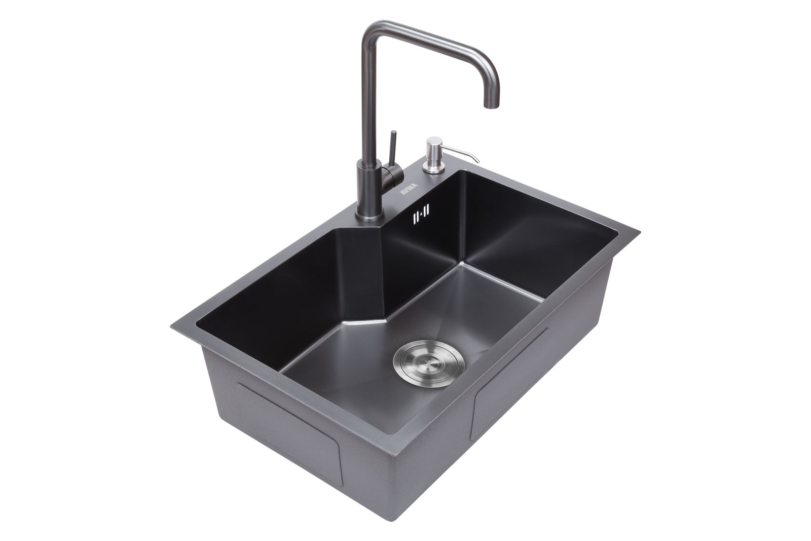 КУХОННАЯ МОЙКА AVINA  HM6543  ЧЕРНАЯ